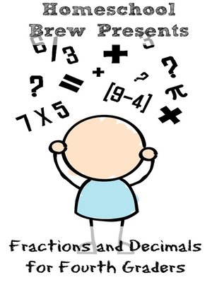 cover image of Fractions and Decimals for Fourth Graders